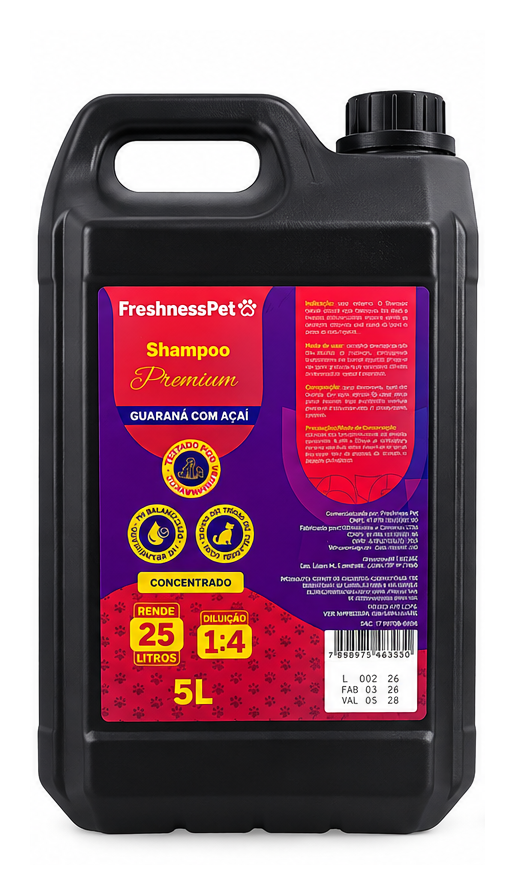 Shampoo Guaraná com Açaí